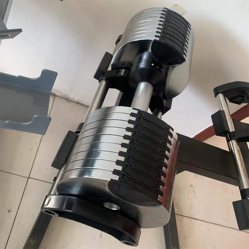 VitalFit Adjustable Dumbbells —Save space and lift smarter