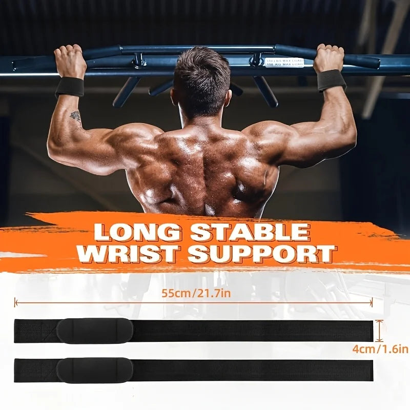 VitalFit Wrist Straps – Heavy Duty Weightlifting Support