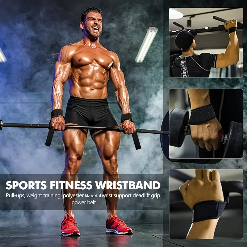 VitalFit Wrist Straps – Heavy Duty Weightlifting Support